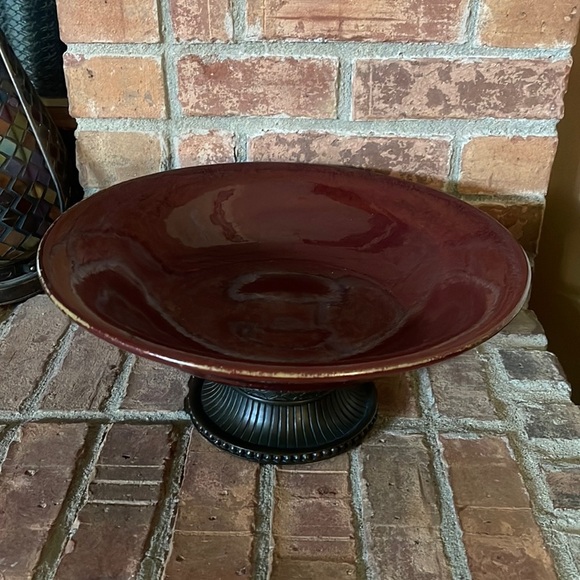 PartyLite Moroccan Spice Pedestal Bowl - Picture 2 of 7